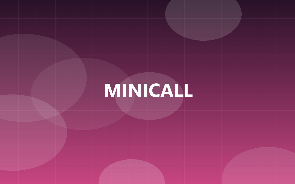 ربات چت صوتی و تصویری MiniCall