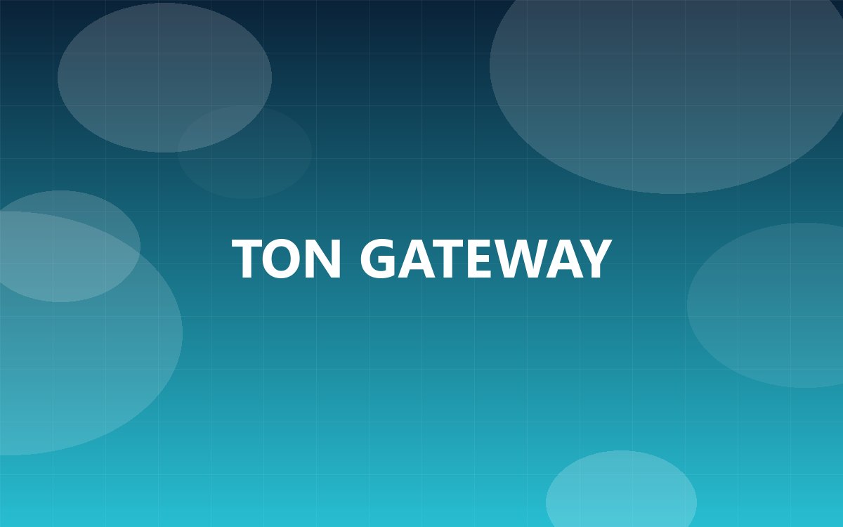 سرویس درگاه پرداخت و مدیریت کیف پول TON